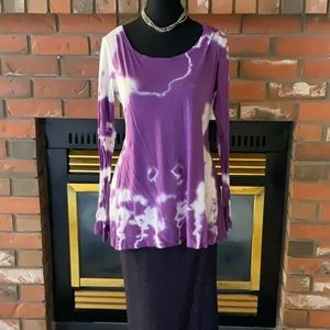 Velvet by Graham & Spencer tie dye top S